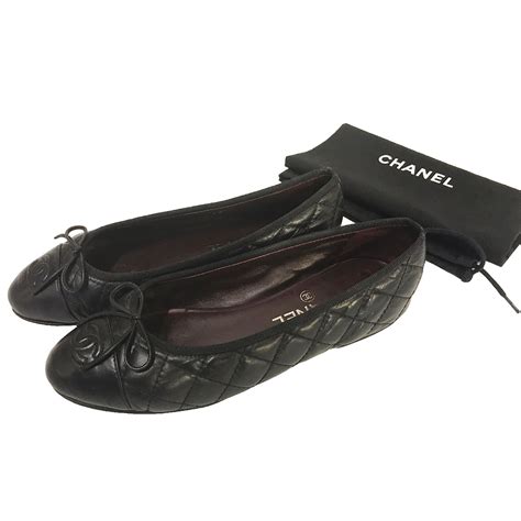 chanel balance shoe|chanel quilted ballet flats.